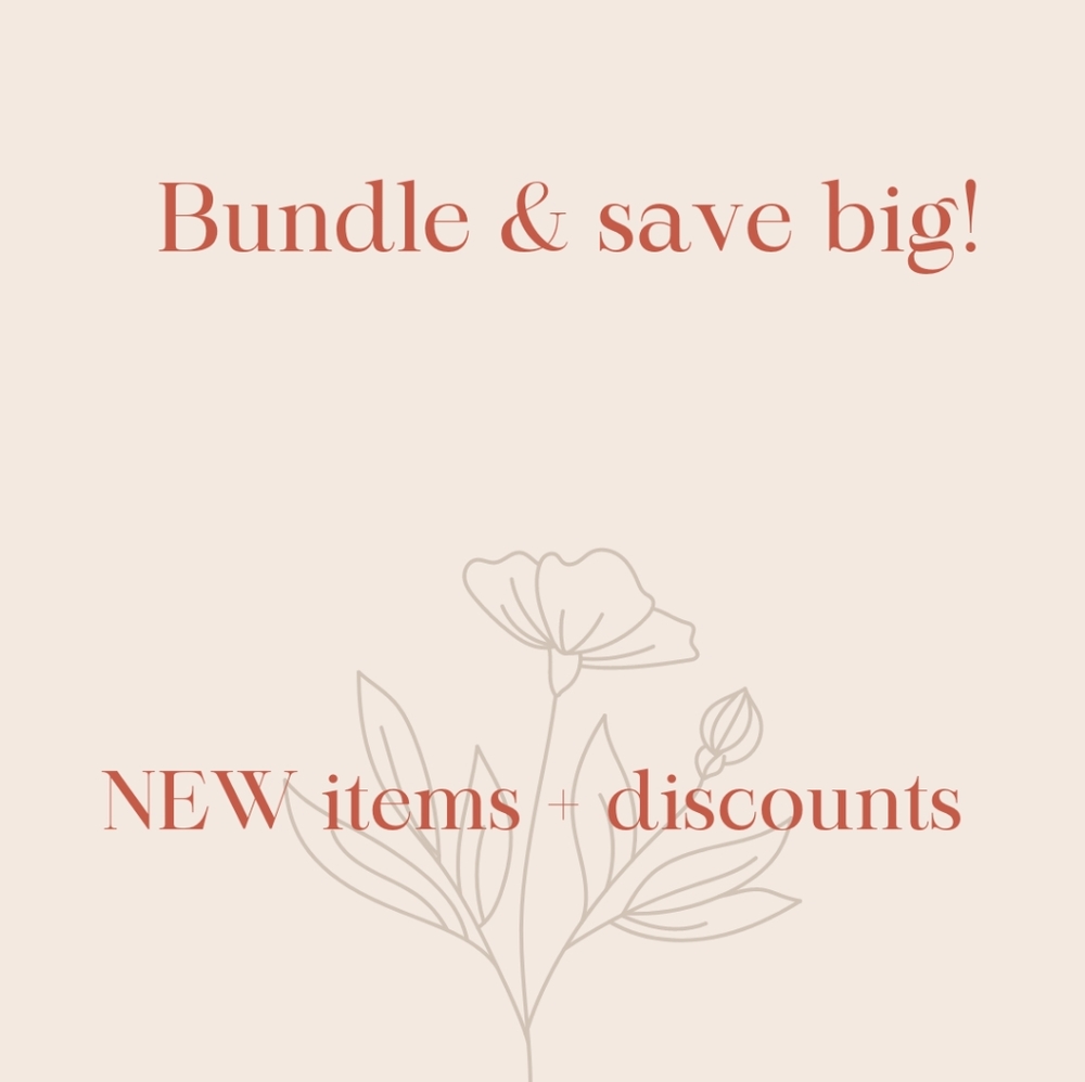 NEW items + discounts